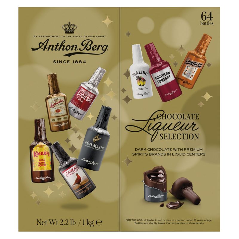 Anthon Berg Liquor Chocolates 64 ct (2.2 Lbs)