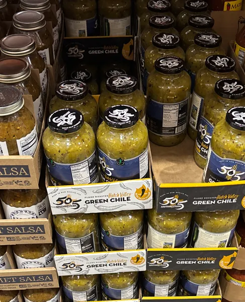 505 Southwestern Hatch Valley Green Chiles 40 oz