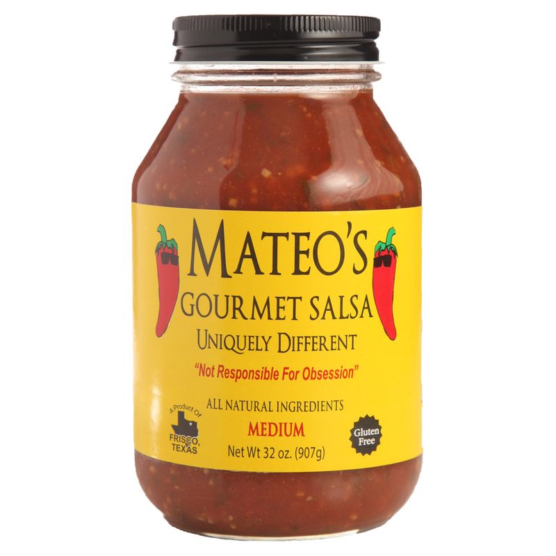 Mateo'S Gourmet Salsa 32 Ounce Jar