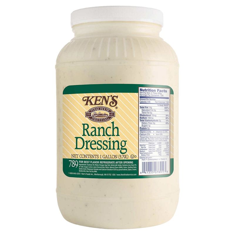 Ken'S Ranch Dressing 1 gal