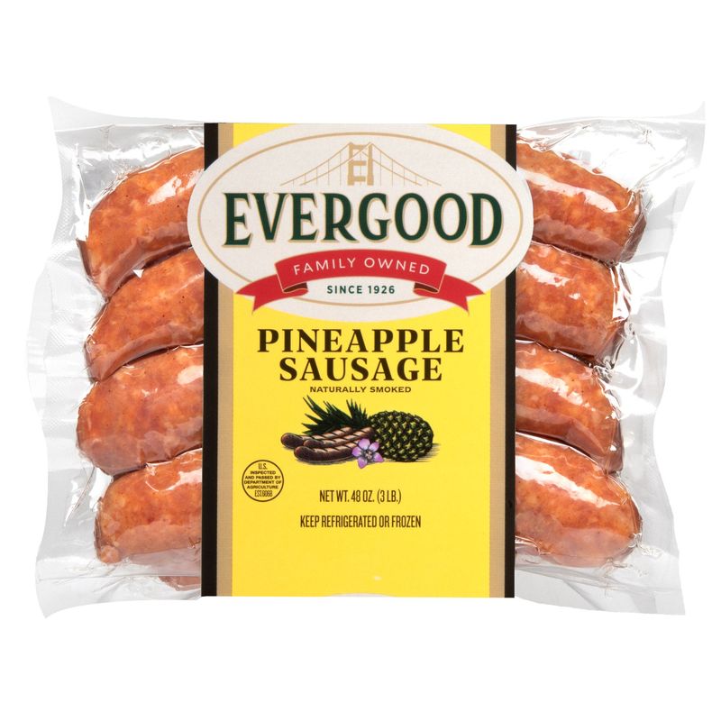 Evergood Pineapple Sausage 48 oz