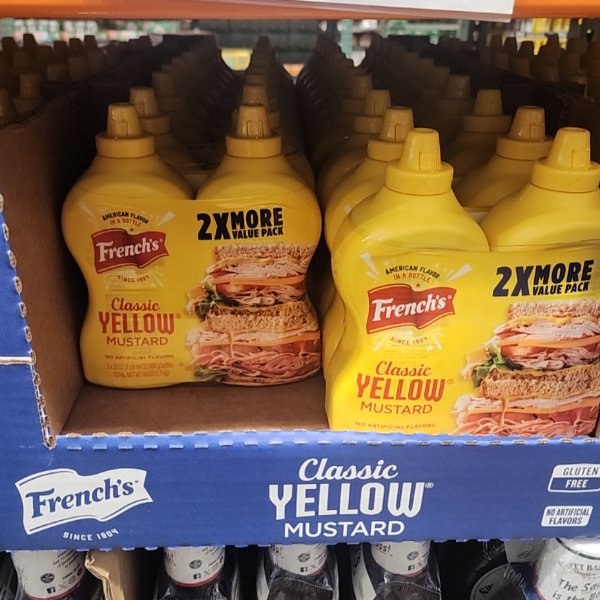 French'S Yellow Mustard 2/30 Ounce Bottles
