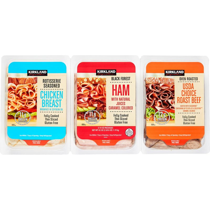 Kirkland Signature Variety Pack Meats 3/14 Ounce Packages
