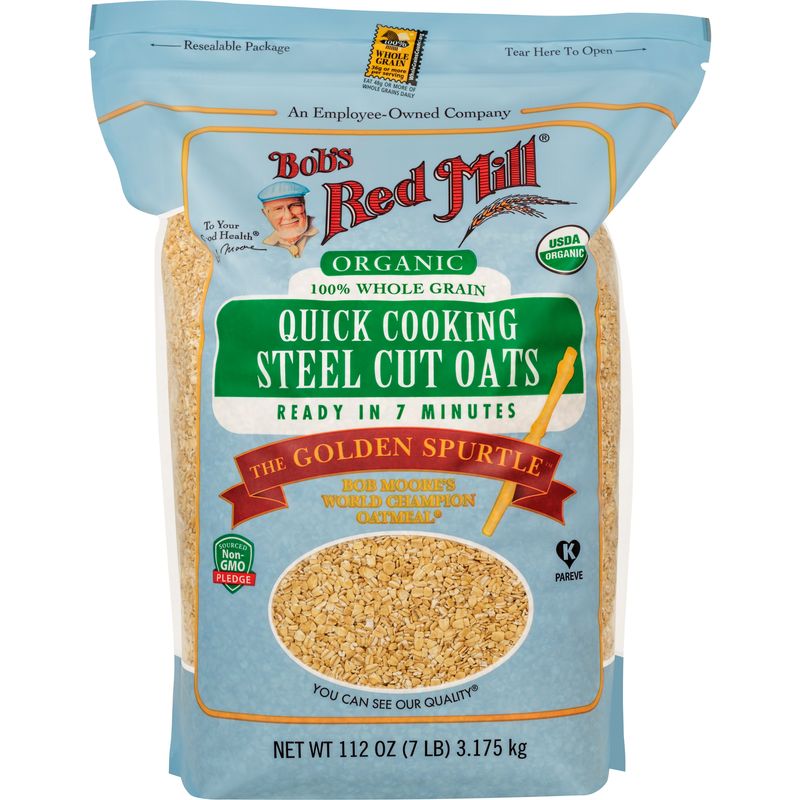 Bob'S Red Mill Organic Quick Steel Cut Oats 112 oz