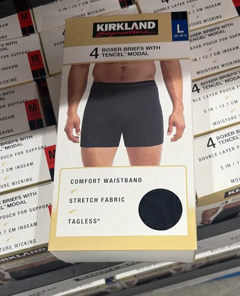Kirkland Signature Men'S Boxer Brief 4pk