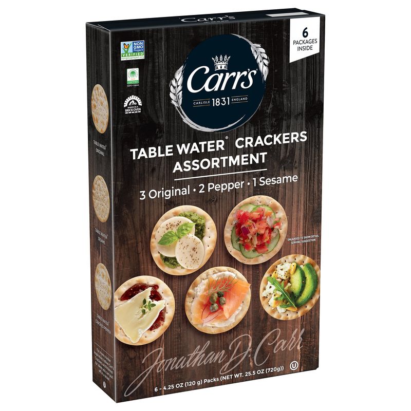 Carr'S Water Cracker Variety 25.5 oz