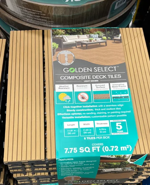 En Select 2* Deck Tiles Of 8