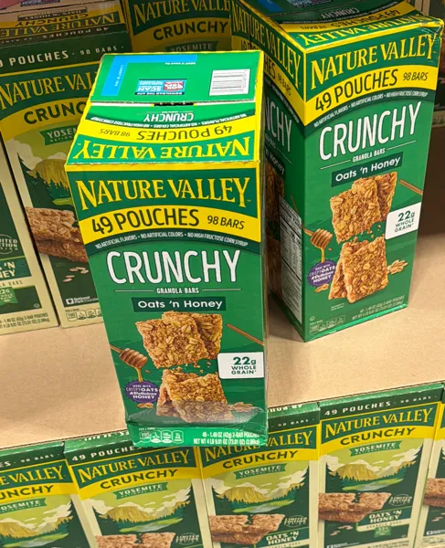 Nature Valley Crunchy Granola Bars 49/2 Bar Pouches