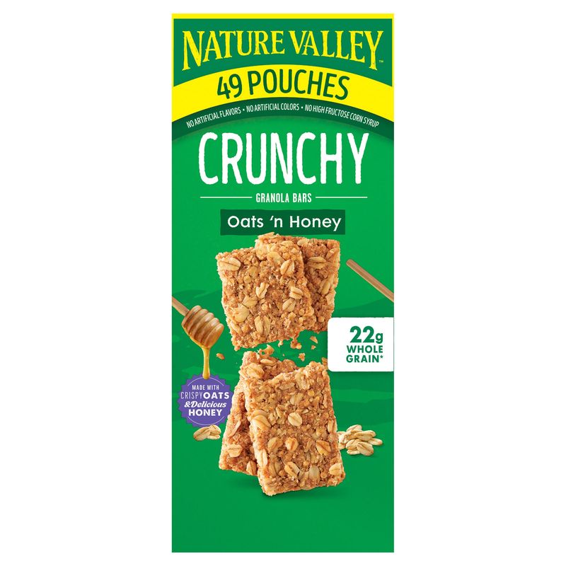 Nature Valley Crunchy Granola Bars 49/2 Bar Pouches