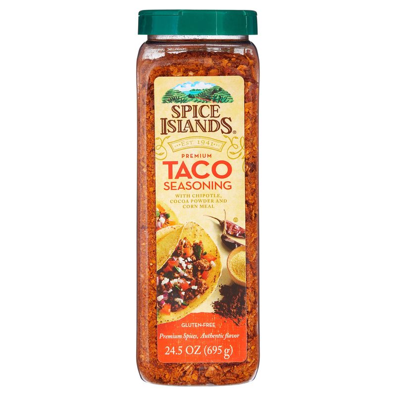 Spice Islands Taco Seasoning 24.5 Ounce Container