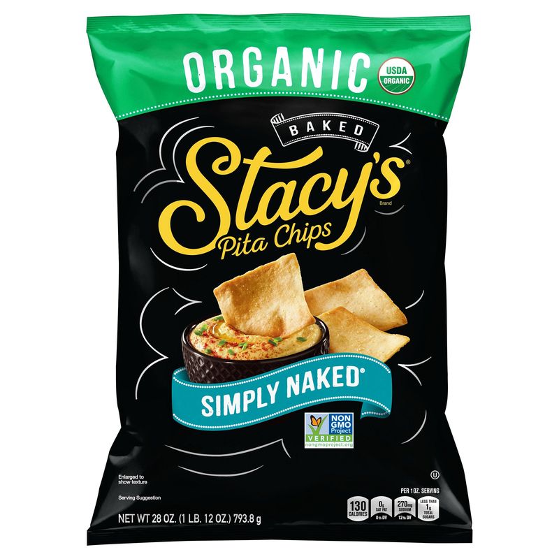 Stacy'S Organic Pita Chips 28 Ounce Bag