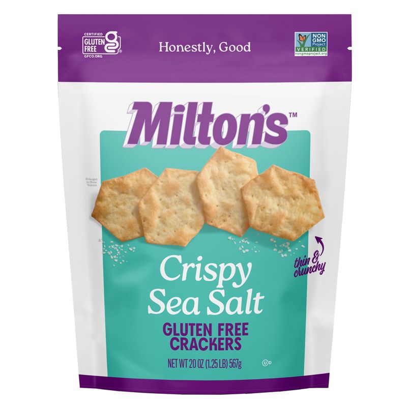 Milton'S Sea Salt Crackers 20 Ounce Box