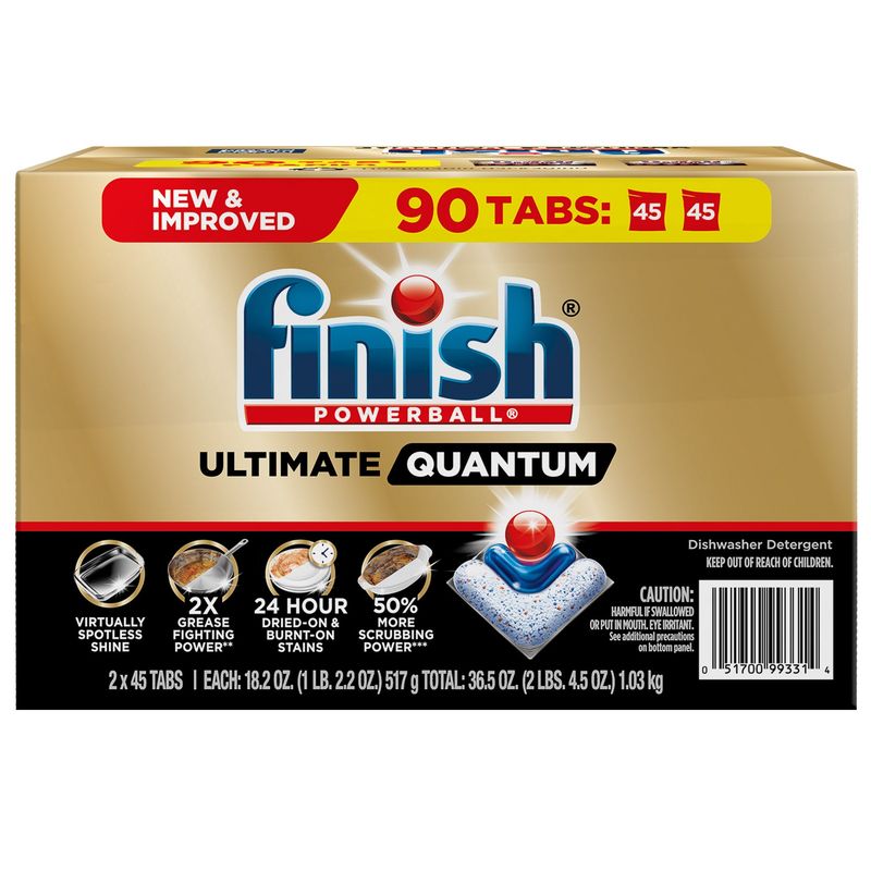 Finish Powerball Ultimate Quantum 90 Count
