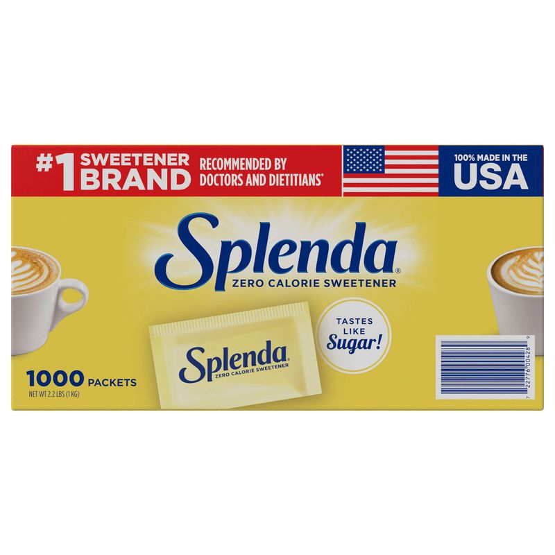 Splenda Sweetener Packets 1000 Count