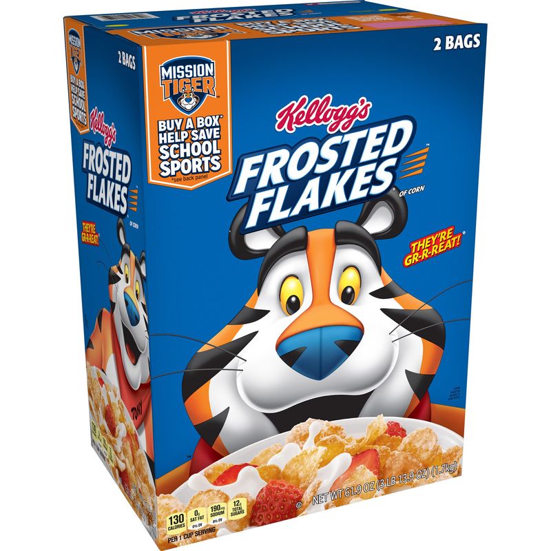 Kellogg'S Frosted Flakes 2/30.95 Ounce Bags