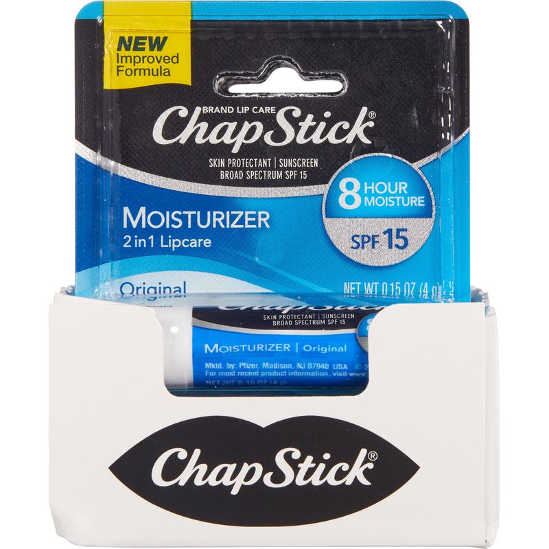 Chapstick Lip Moisturizer Original 12/.15 oz