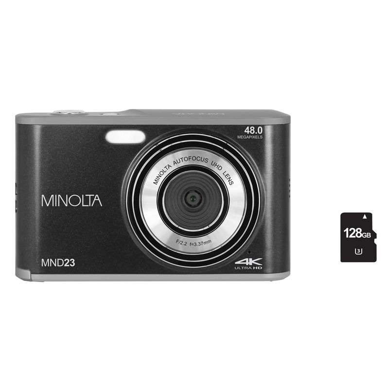 Minolta Mnd23 48mp Point And Shoot Digital Camera