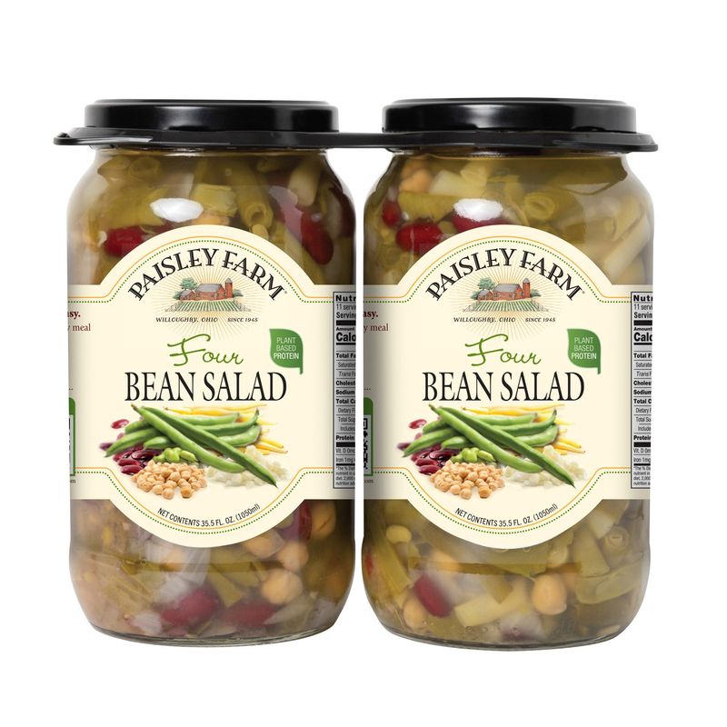 Paisley Farm Four Bean Salad 2/35.5 oz