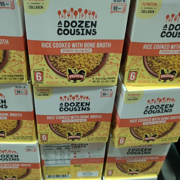 Bone Broth Rice 6/8 0z