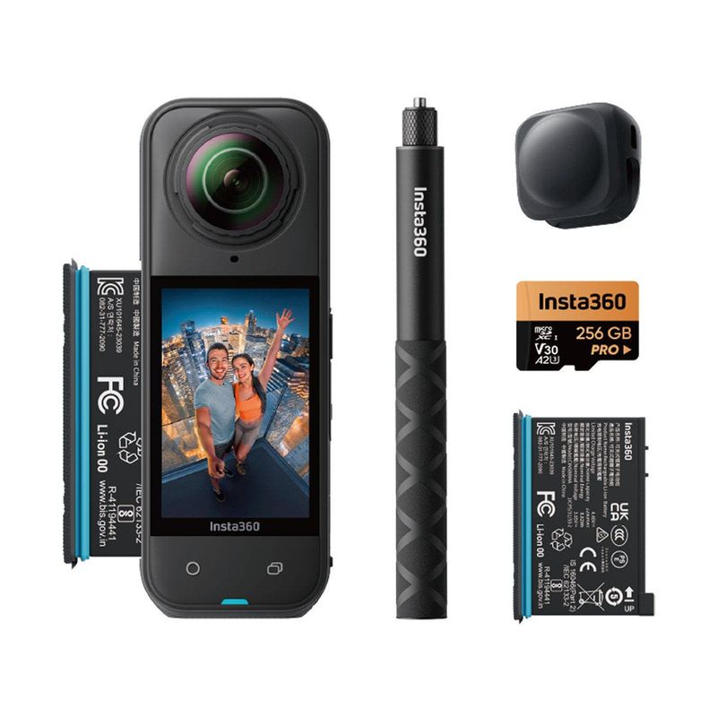Insta360 X5 8k 360 Action Camera Bundle