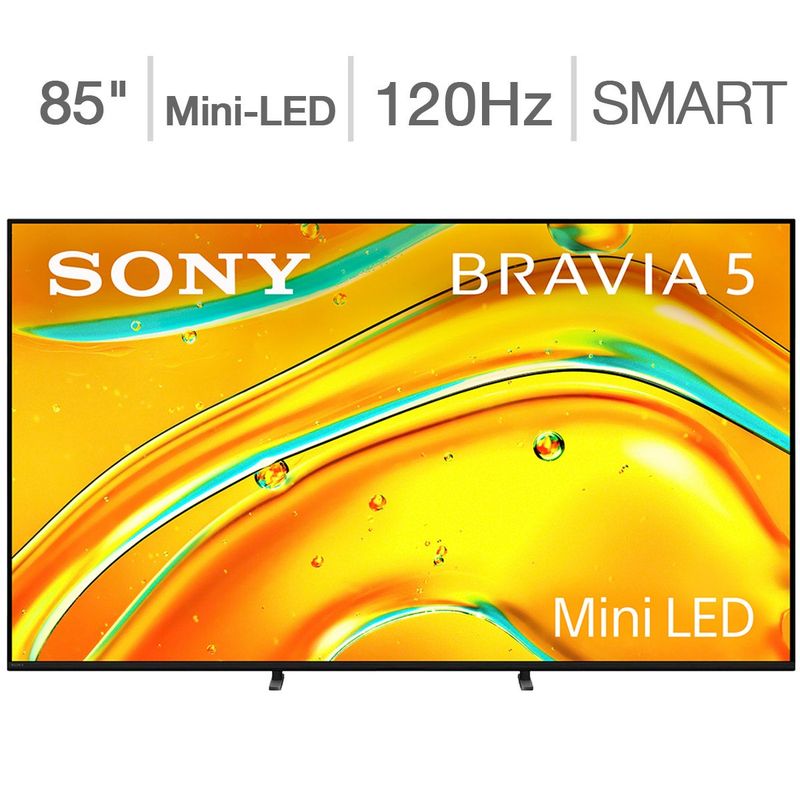 Sony 85¨ Bravia 5 85¨ Class (84.6¨ Diag) 4k UHD Mini LED TV