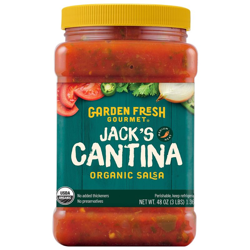 Garden Fresh Organic Jack'S Salsa 48 oz