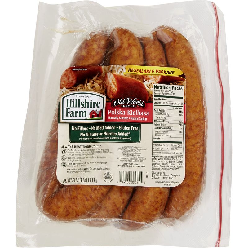 Hillshire Farms Polska Kielbasa 4 lb