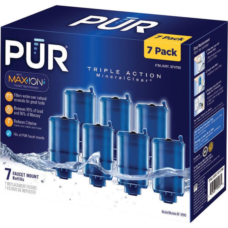 Pur 3-Stage Faucet Mount Filters 7 Pack