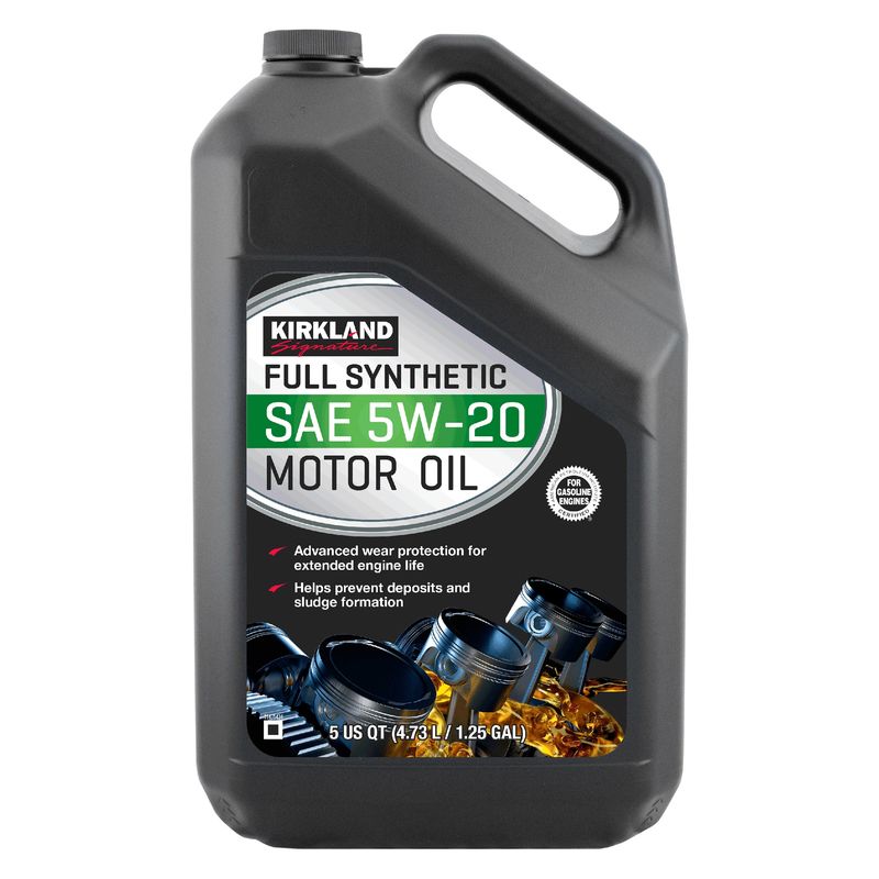 Kirkland Signature Full Synthetic 5w20 2-5qt(4.73l) Bottles