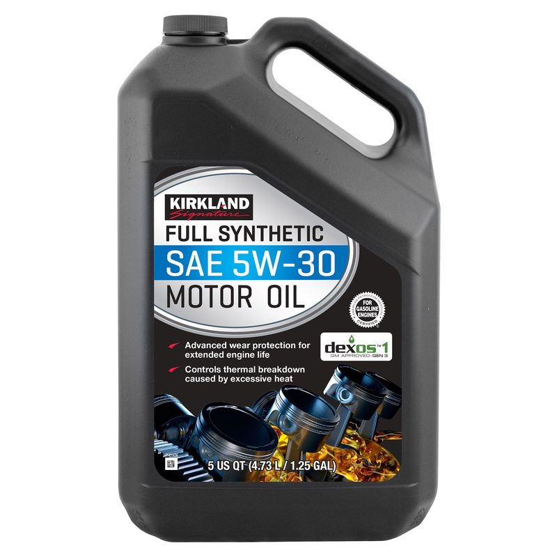 Kirkland Signature Full Synthetic 5w30 2-5qt(4.73l) Bottles